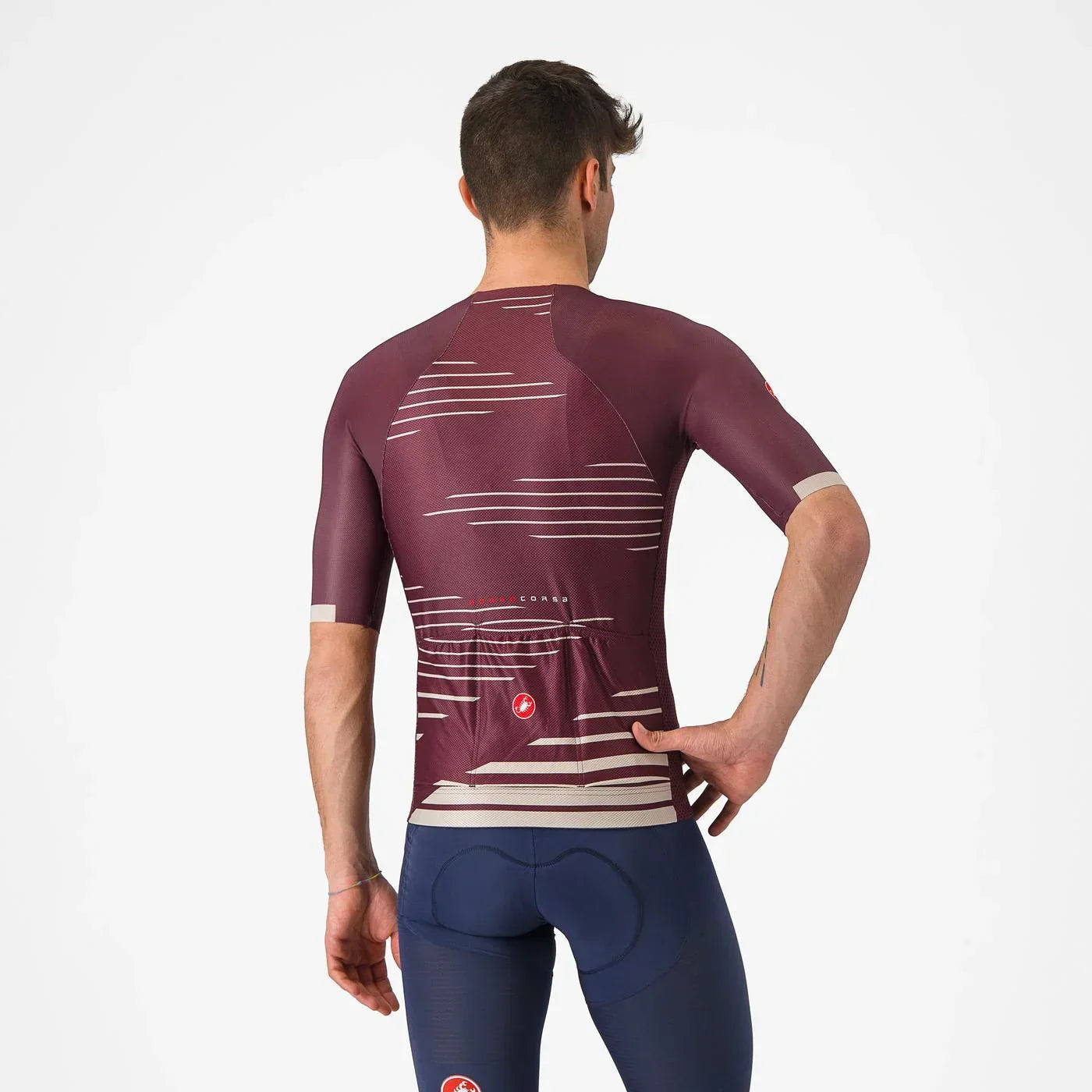 Jersey Castelli Climbers 4.0 Red Wine