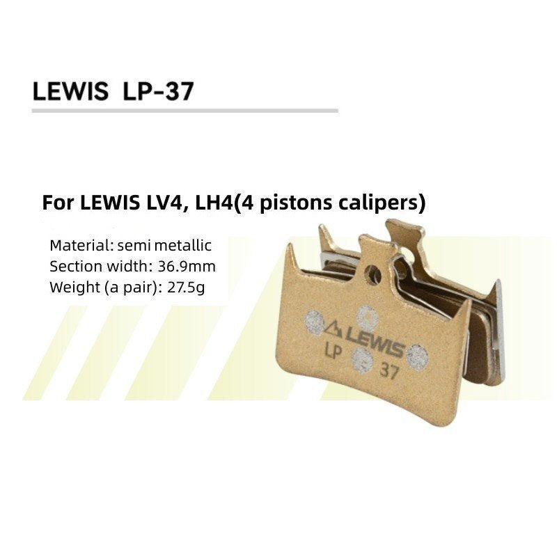 Pastillas de freno lewis LH4 Semi metalicas