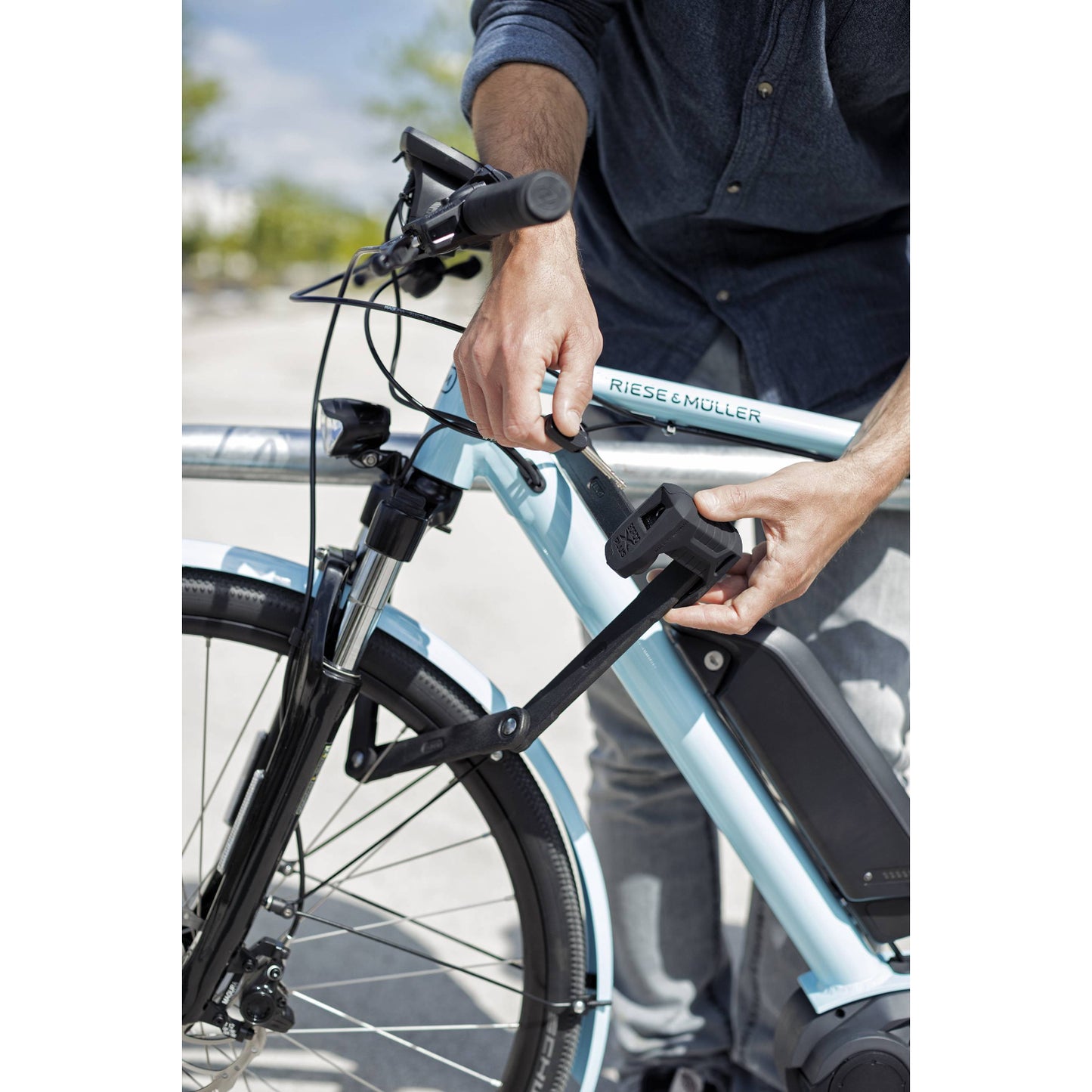 Candado Plegable ABUS BORDO LITE MINI 6055K negro