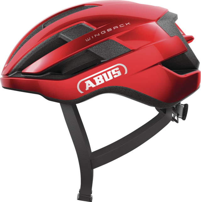Casco Bicicleta Adulto Abus WINGBKACK Rojo