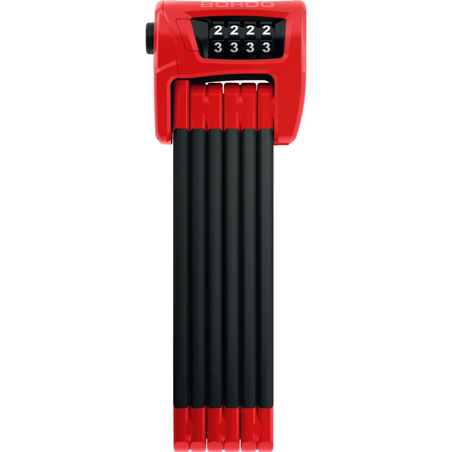Candado ABUS BORDO COMBO 6100/90 SH rojo