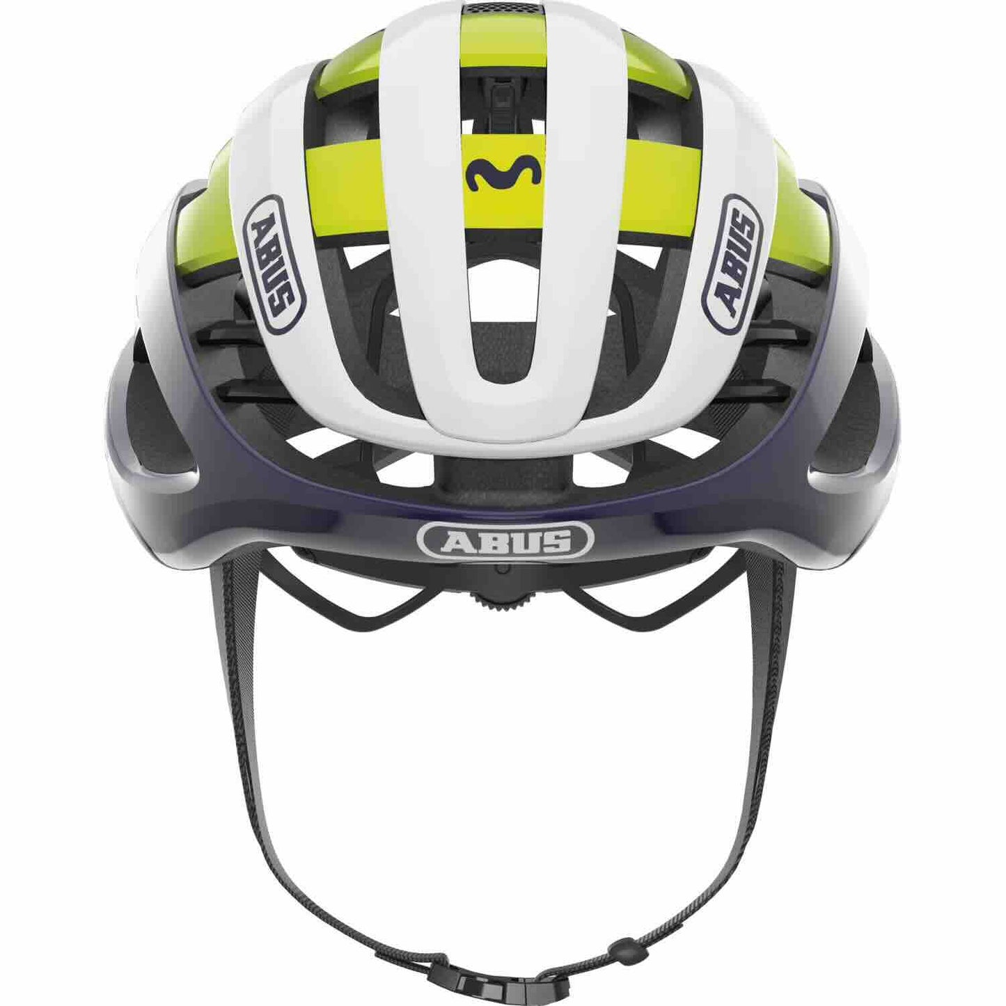 Casco de Bicicleta ABUS AIRBREAKER movistar team talla S