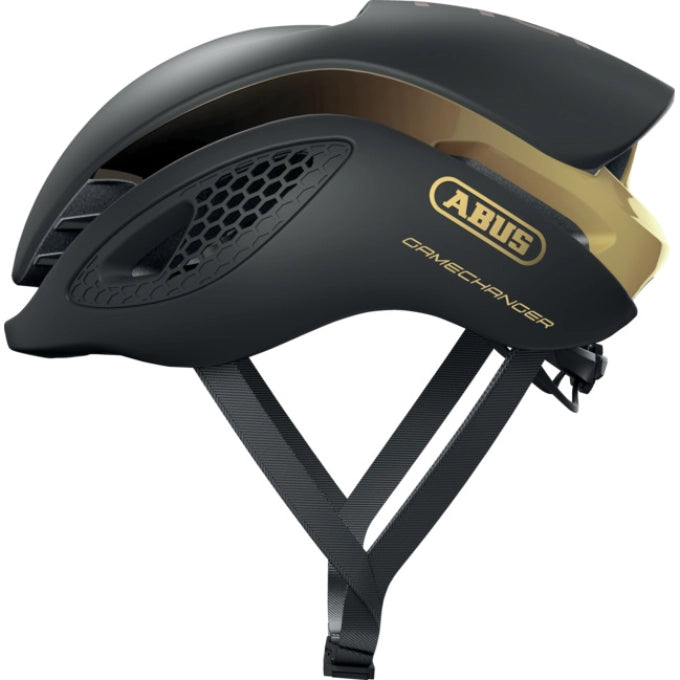 Casco de Bicicleta ABUS GAMECHANGER negro dorado