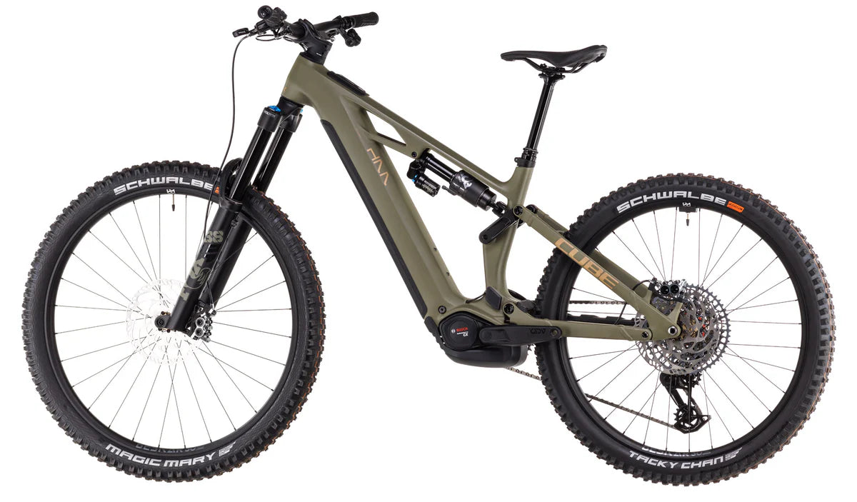 Bicicleta Cube Stereo Hybrid ONE77 HPC TM 800 dustyolive´n´gold / PREVENTA