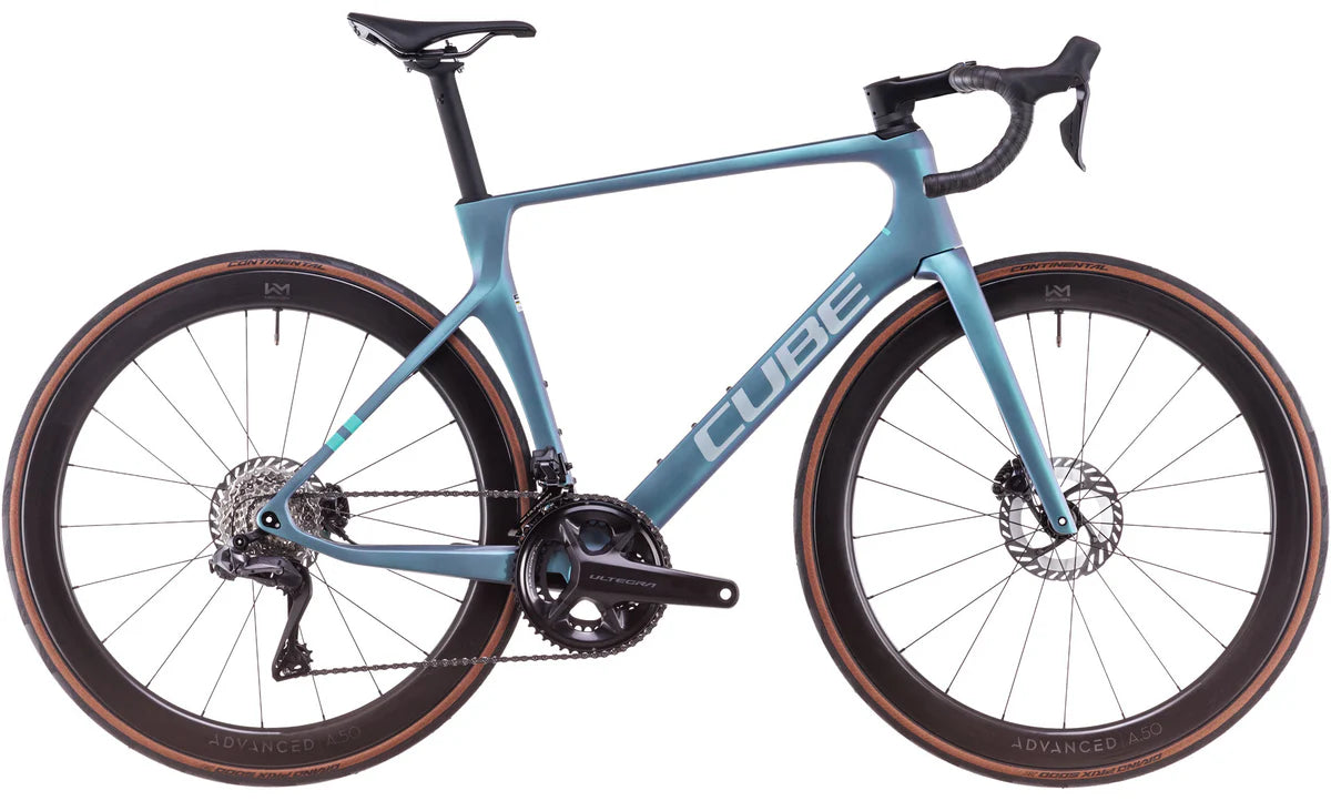 Bicicleta Ruta Cube Agree C:62 Pro polarlight´n´aquagreen / PREVENTA
