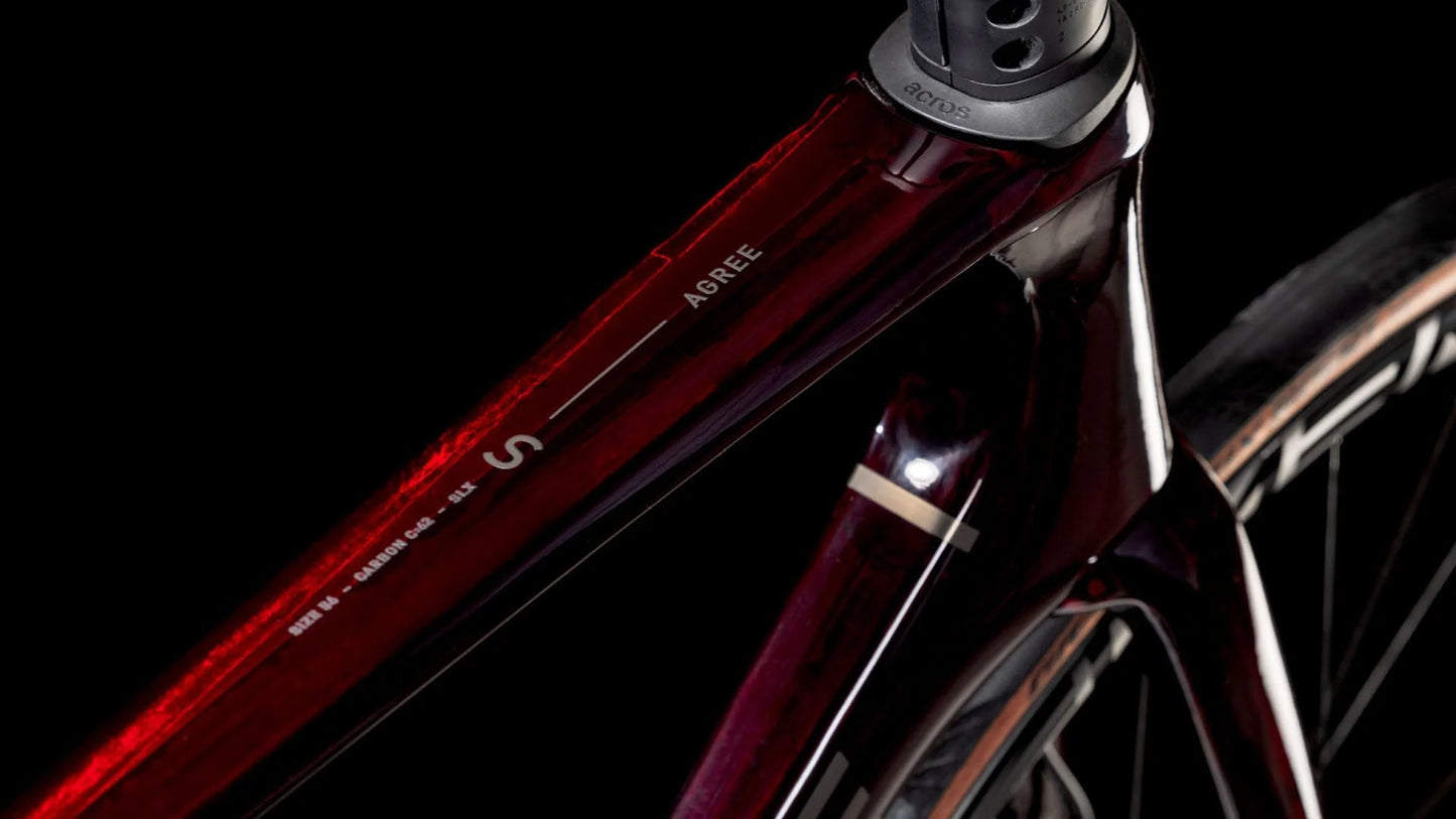 Bicicleta Cube Agree C:62 SLX liquidred´n´prism / PREVENTA
