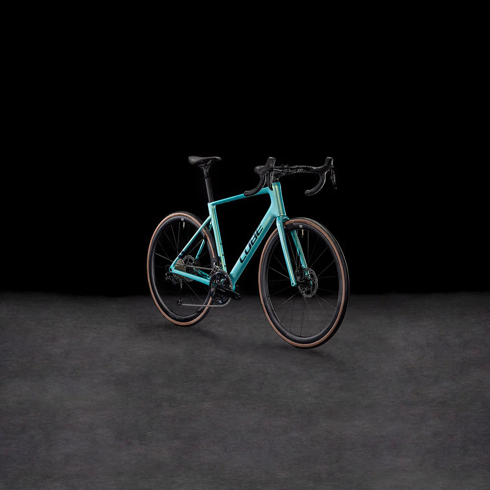 Bicicleta Cube Attain C:62 SLX lagoon´n´black