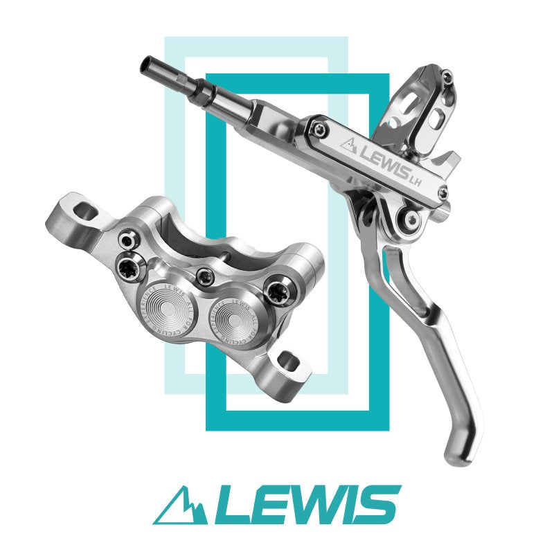Frenos de bicicleta Lewis LH4 Silver