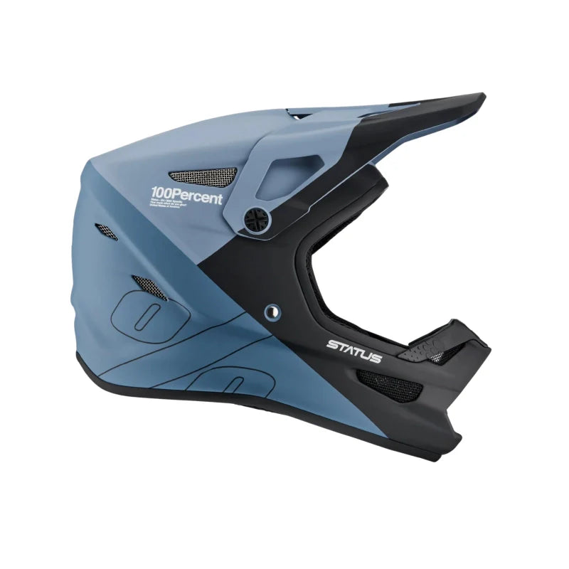 100% Casco Bicicleta Status Drop/Steel Blue