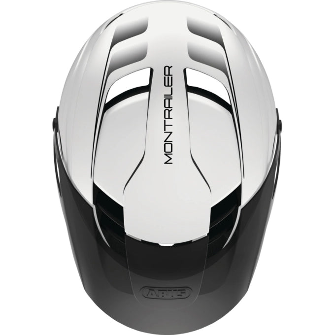 Casco de Bicicleta Adulto ABUS MONTRAILER blanco pola