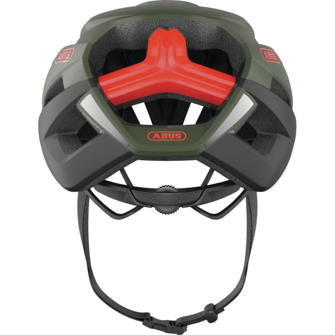 Casco de Bicicleta Adulto ABUS STORMCHASER verde oliva