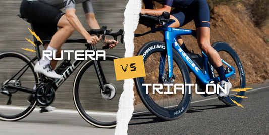Bicicleta de Ruta vs. Bicicleta de Triatlón: ¿Cuál es la Diferencia?