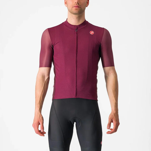 Jersey Castelli Endurance Elite Red Wine