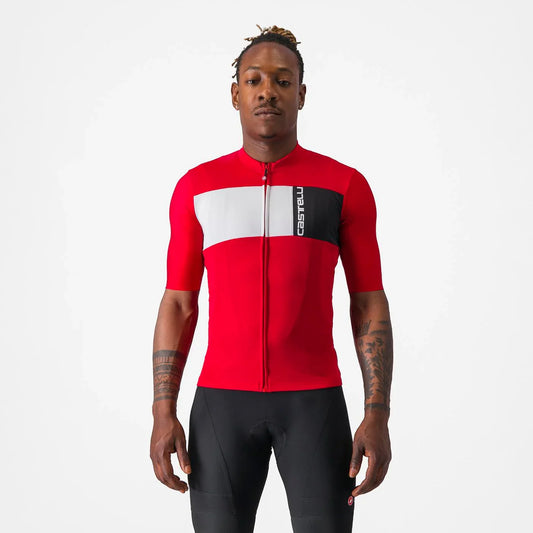 Jersey Castelli Prologo 7 Rojo
