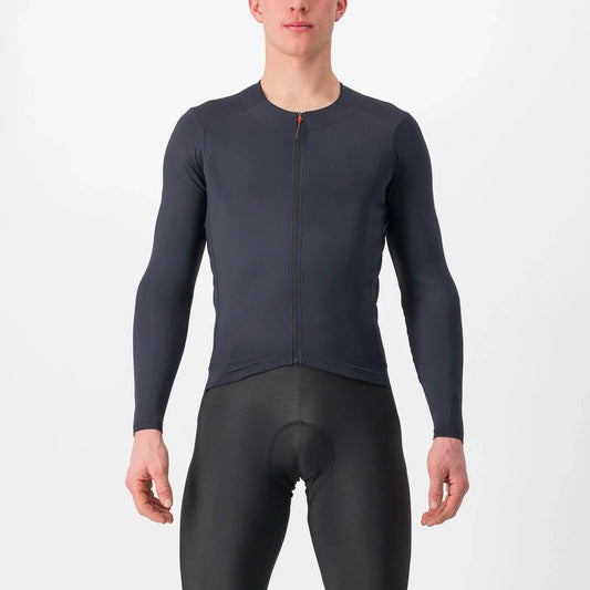 Jersey Castelli Fly LS Light Black
