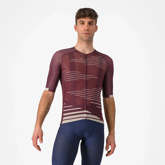 Jersey Castelli Climbers 4.0 Red Wine