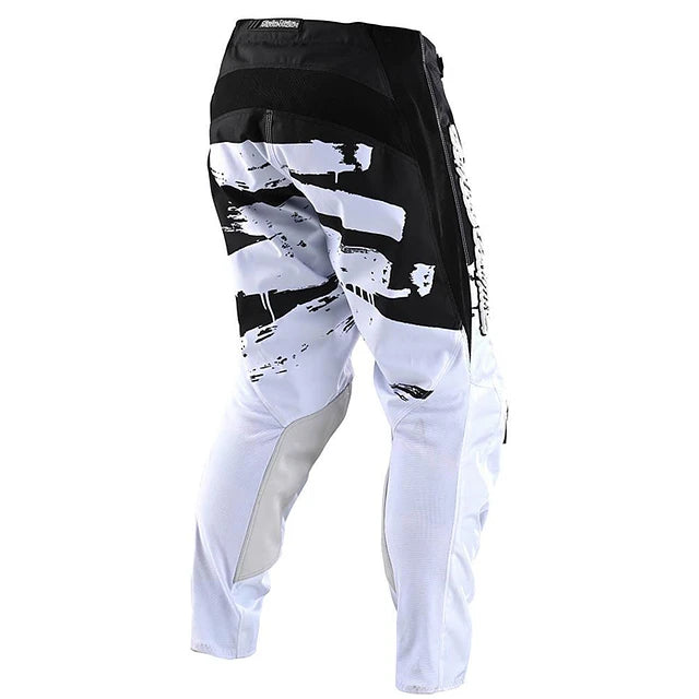 Pantalón de moto GP Brushed Black/White Troy Lee Designs