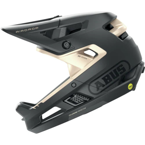 Casco Bicicleta Adulto Abus AIRDROP Mips Negro/Oro