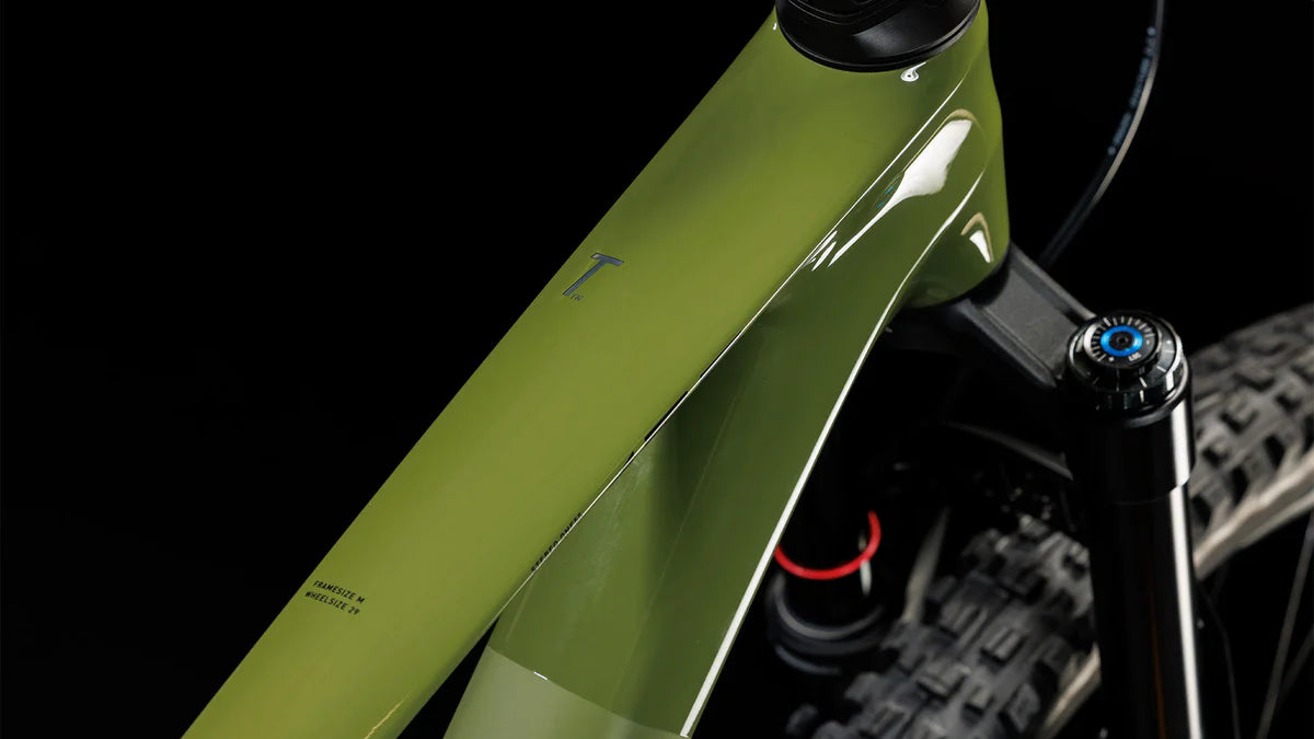 Bicicleta mtb Cube Stereo ONE55 C:62 TM 29 olive´n´chrome