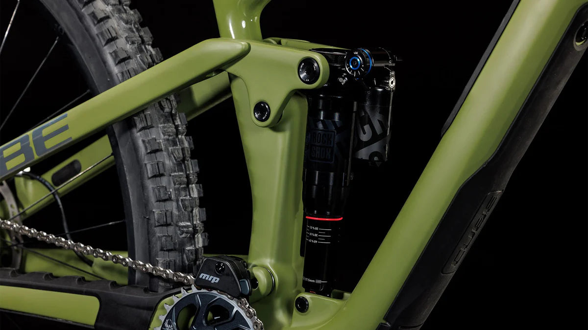 Bicicleta mtb Cube Stereo ONE55 C:62 TM 29 olive´n´chrome