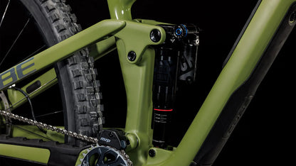Bicicleta mtb Cube Stereo ONE55 C:62 TM 29 olive´n´chrome