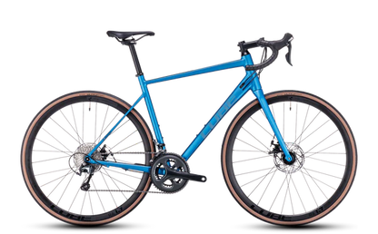 Bicicleta Ruta cube ATTAIN RACE Blue´n´Spectral