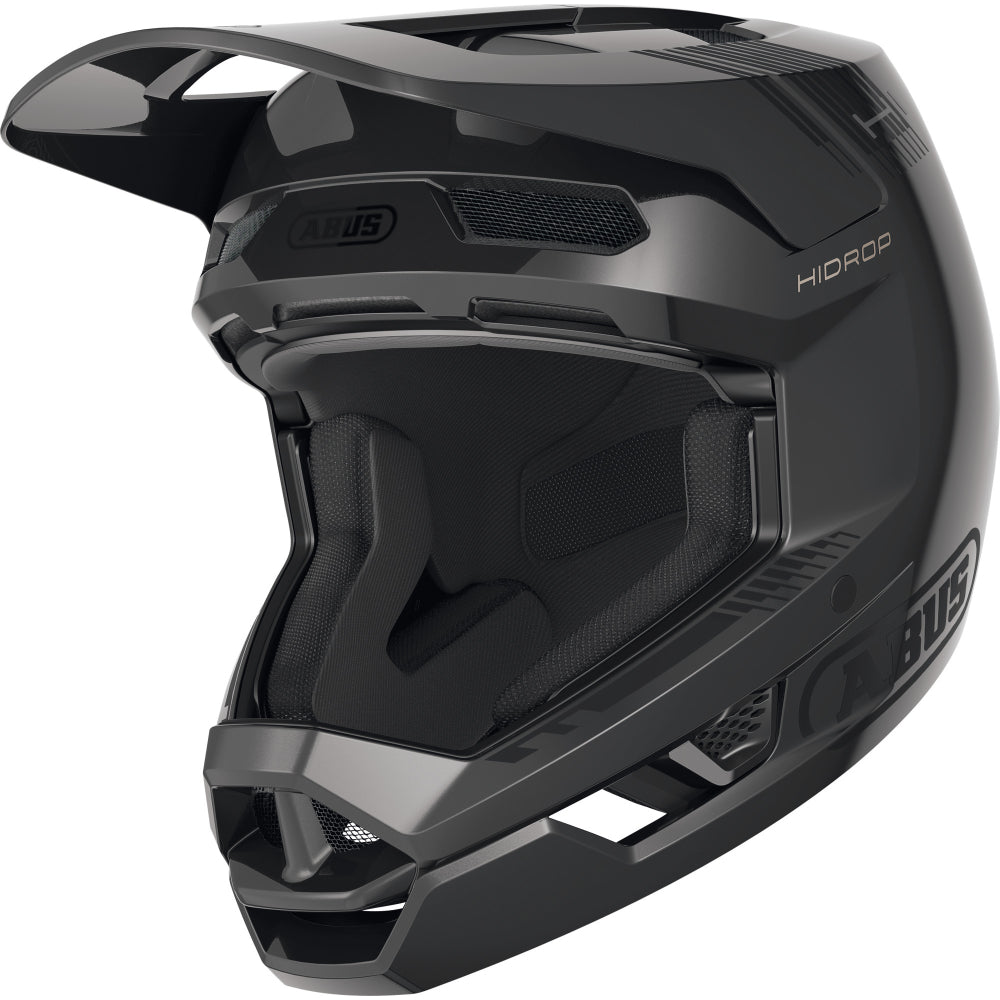 Casco de Montaña ABUS HIDROP negro brillante