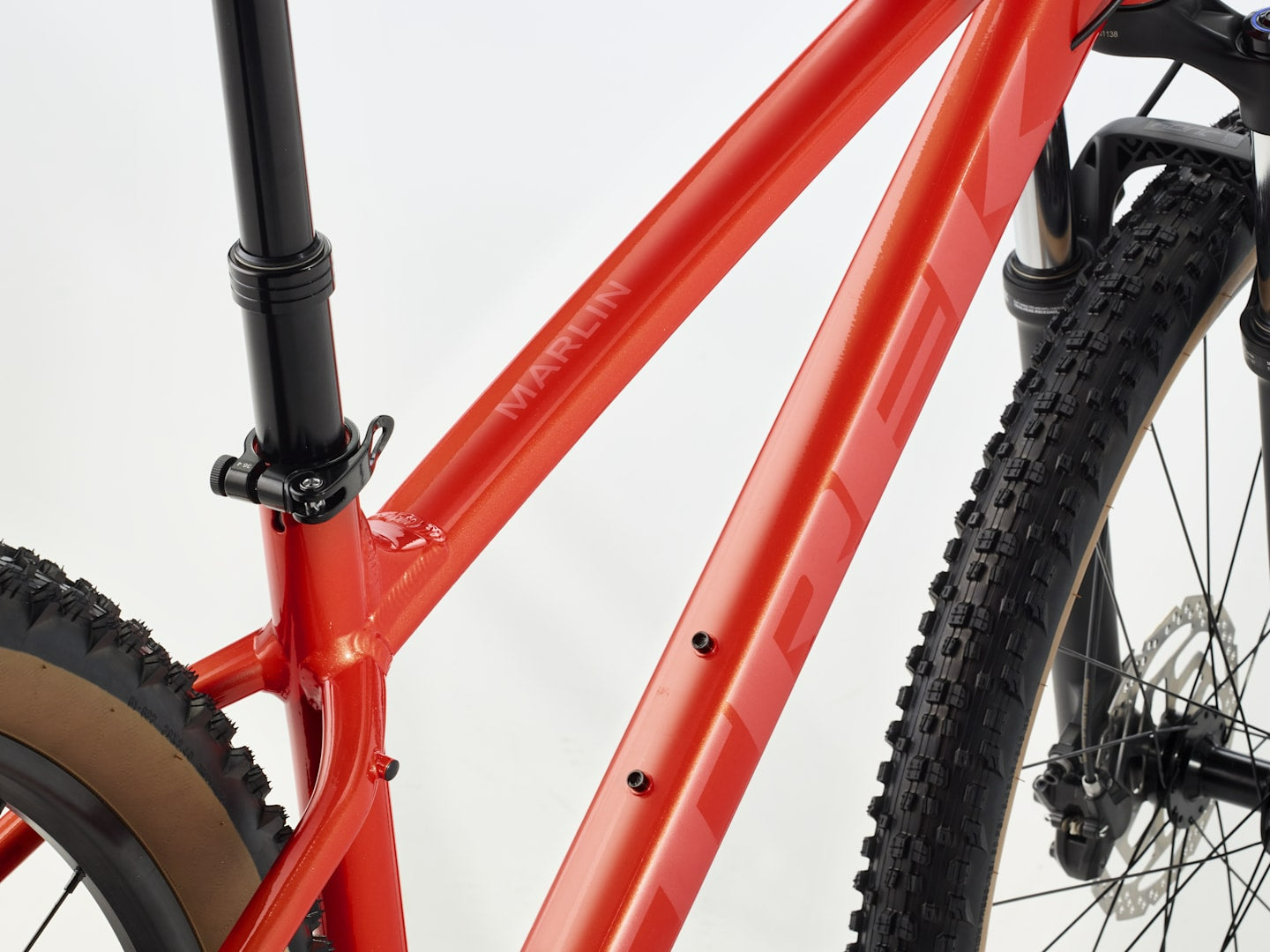 Bicicleta Mountain Bike Trek Marlin 6 Gen 3 Rojo