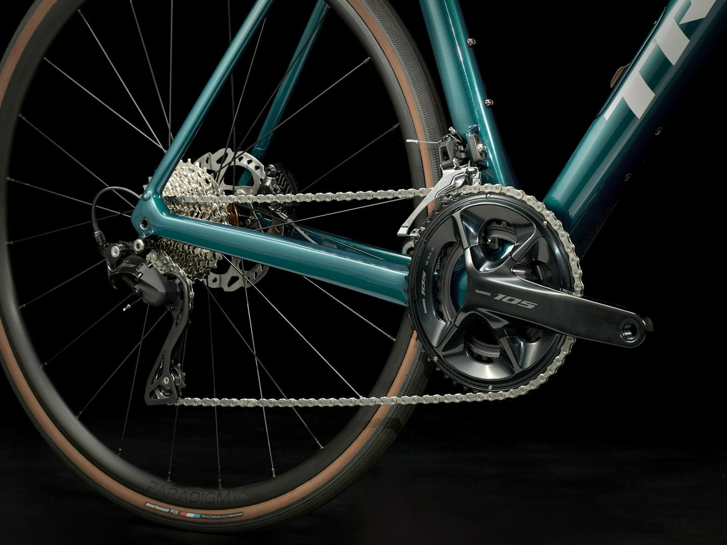 Bicicleta ruta Trek Domane SL 5 Gen 4 Verde