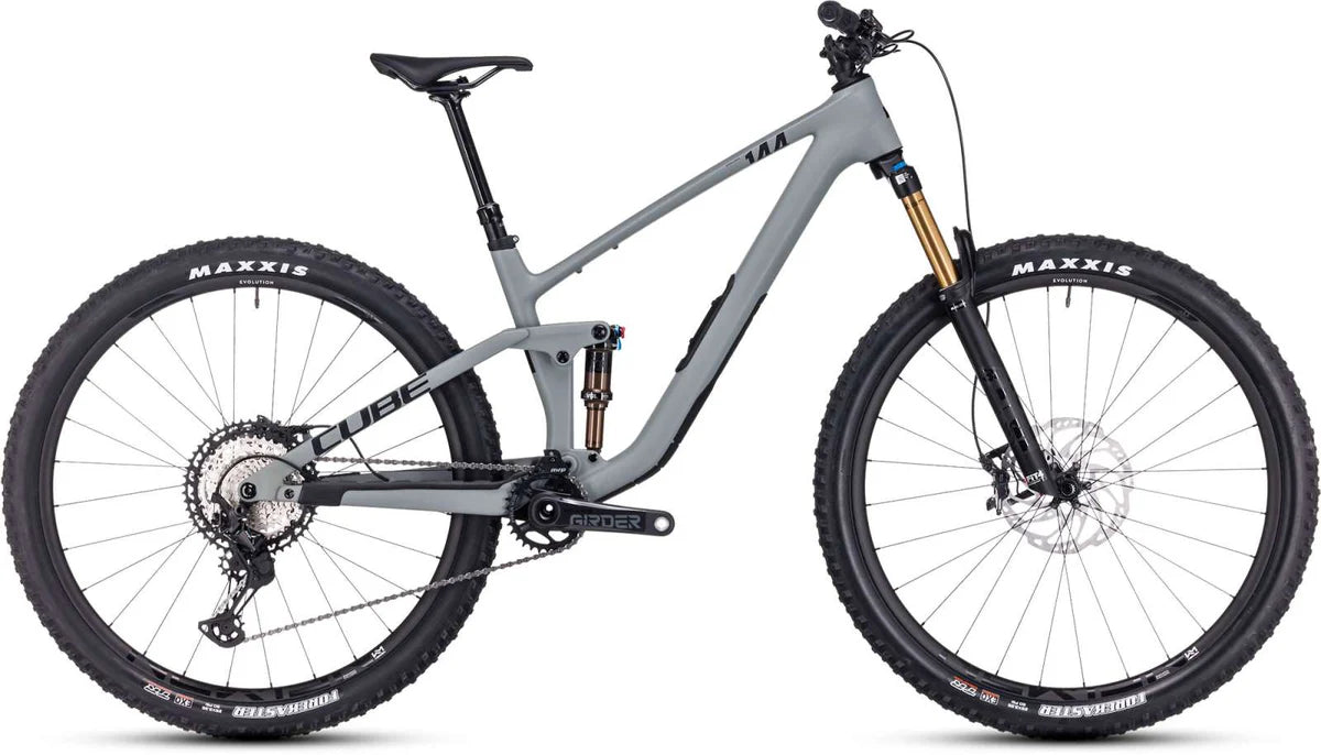 Bicicleta CUBE Stereo ONE44 C:62 Race swampgrey´n´black