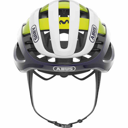 Casco de Bicicleta ABUS AIRBREAKER movistar team talla S