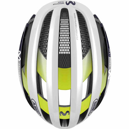 Casco de Bicicleta ABUS AIRBREAKER movistar team talla S