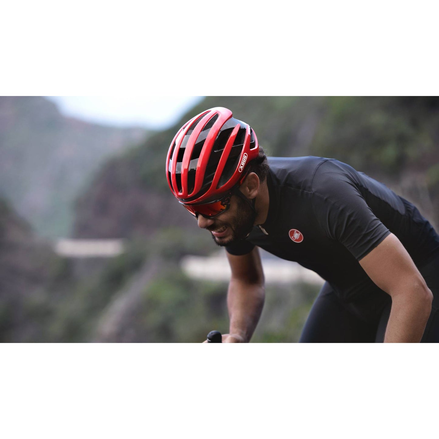 Casco de Bicicleta Adulto ABUS AIRBREAKER purp flip