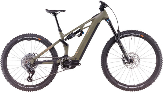 Bicicleta Cube Stereo Hybrid ONE77 HPC TM 800 dustyolive´n´gold / PREVENTA