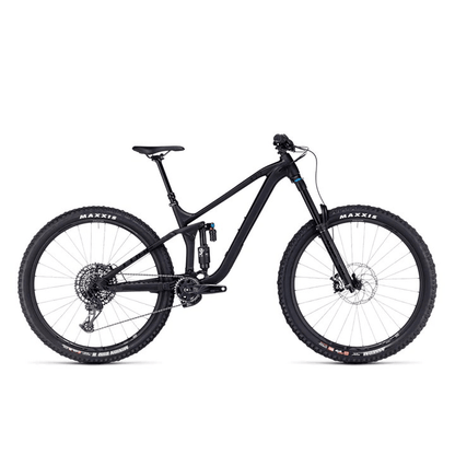 Bicicleta CUBE Stereo ONE77 Pro 29 black anodized L