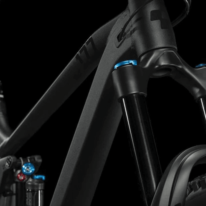 Bicicleta CUBE Stereo ONE77 Pro 29 black anodized L