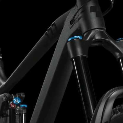 Bicicleta CUBE Stereo ONE77 Pro 29 black anodized L