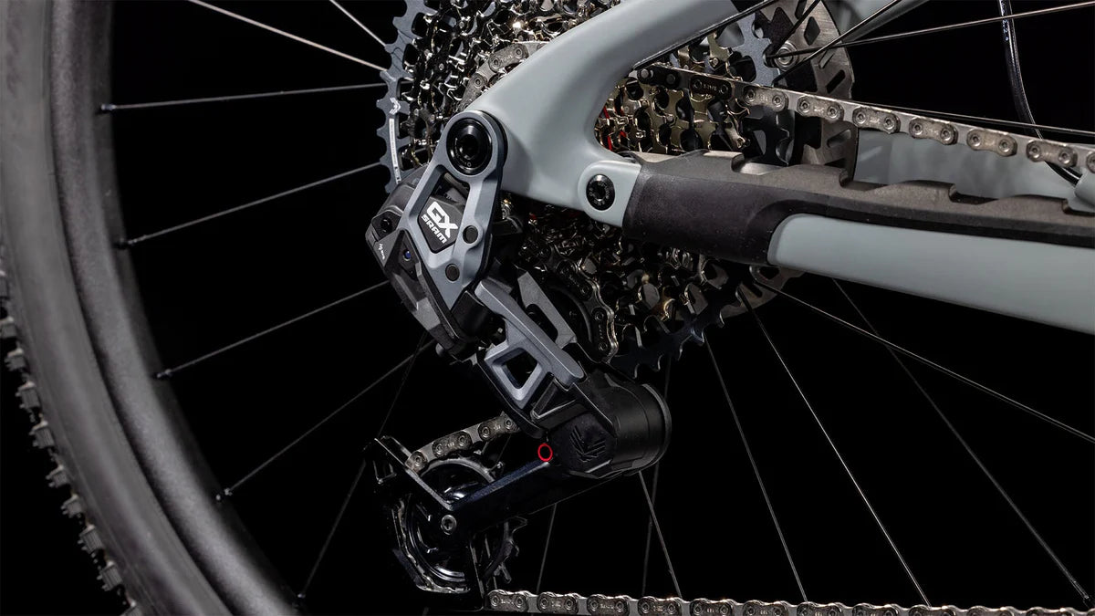 Bicicleta E-bike Cube AMS Hybrid ONE44 C:68X TM 400X 29 swampgrey´n´purplereflex L