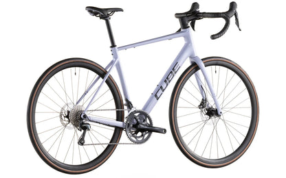 Bicicleta Cube Attain C:62 Race plumgrey´n´brink