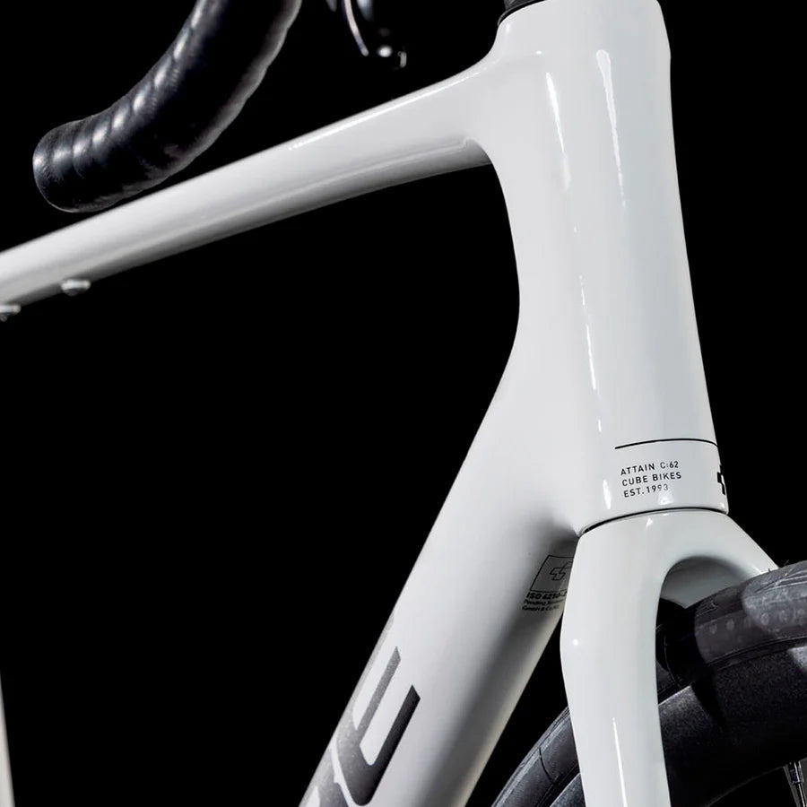 Bicicleta Cube Attain C:62 SLX cotton n grey