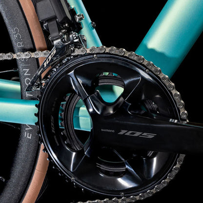 Bicicleta Cube Attain C:62 SLX lagoon´n´black