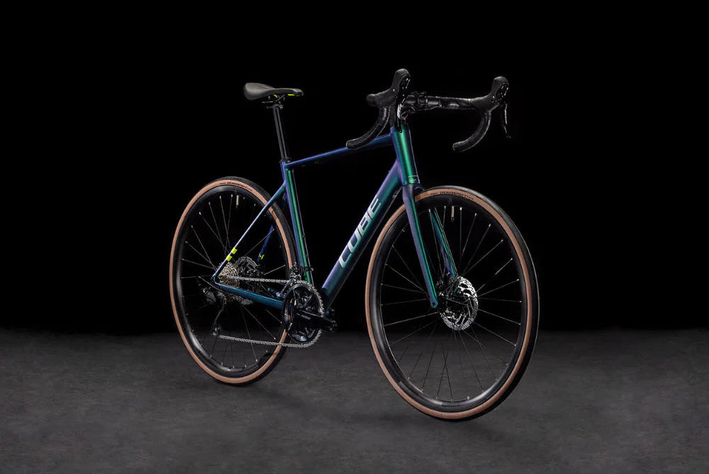 Bicicleta Cube Attain SLX goblin´n´yellow