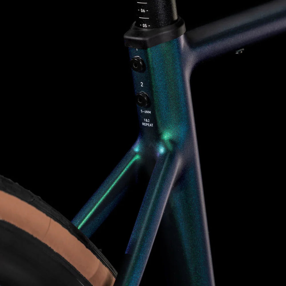 Bicicleta Cube Attain SLX goblin´n´yellow