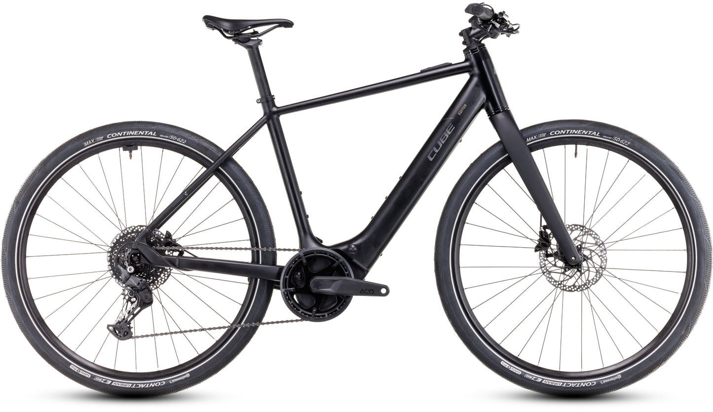 Bicicleta Cube Editor Hybrid Pro 400X black´n´spectral