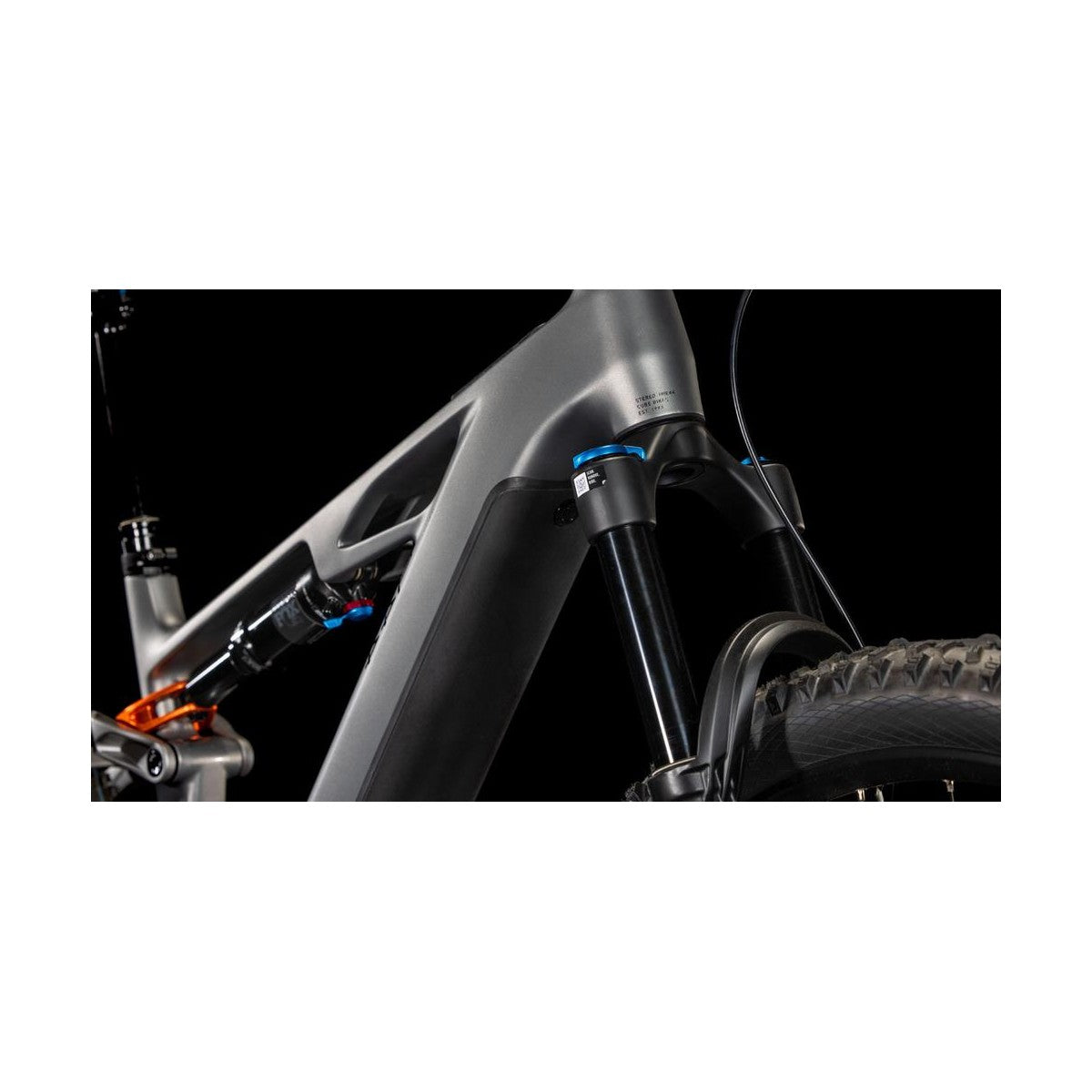 Bicicleta Cube Stereo Hybrid ONE44 HPC SLX 800 slabgrey´n´orange