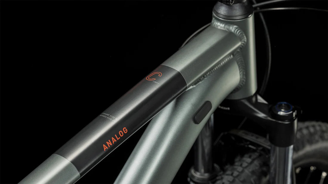 Bicicleta mtb cube ANALOG Flashgrey 'n' Red