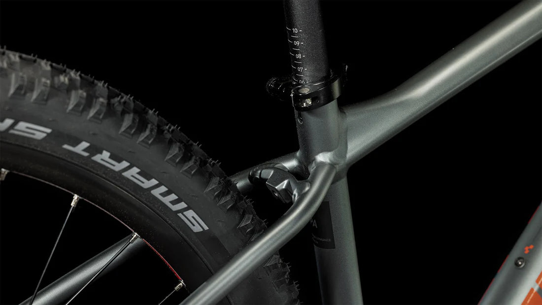 Bicicleta mtb cube ANALOG Flashgrey 'n' Red