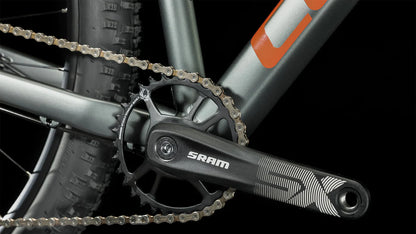 Bicicleta mtb cube ANALOG Flashgrey 'n' Red
