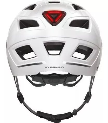 Casco de Bicicleta ABUS HYBAN 2.0 blanco polar