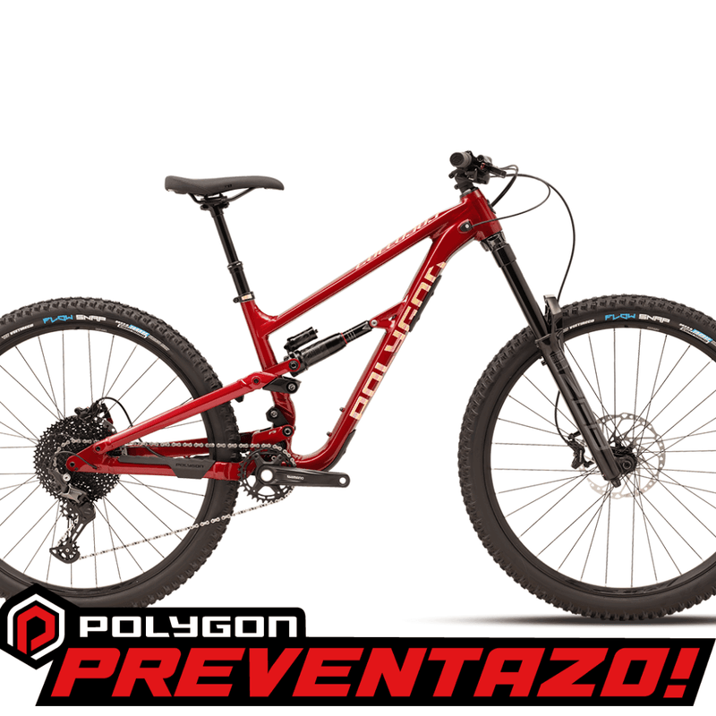 Bicicleta Polygon Collosus N7 Rojo
